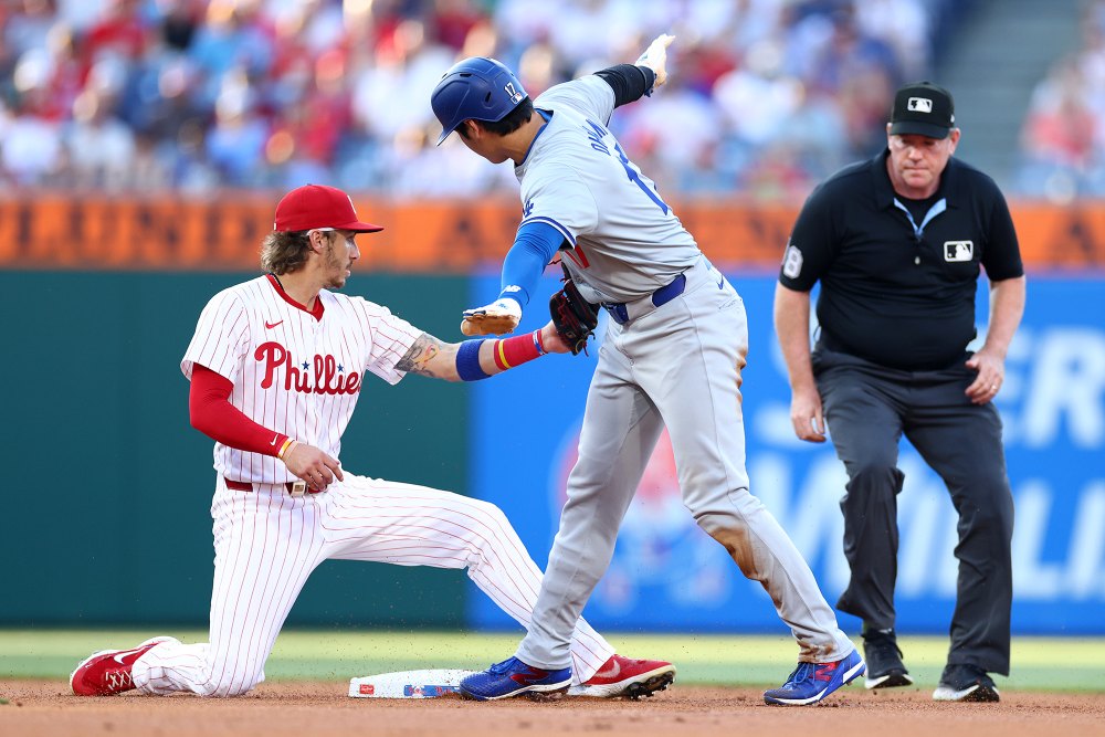 Dodgers Star Shohei Ohtani Appears to Make Lewd Gesture to Celebrate Stolen Base