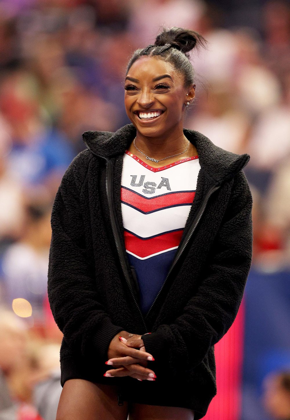 Simone Biles Says She Is Finally Learning to Love Her Hair