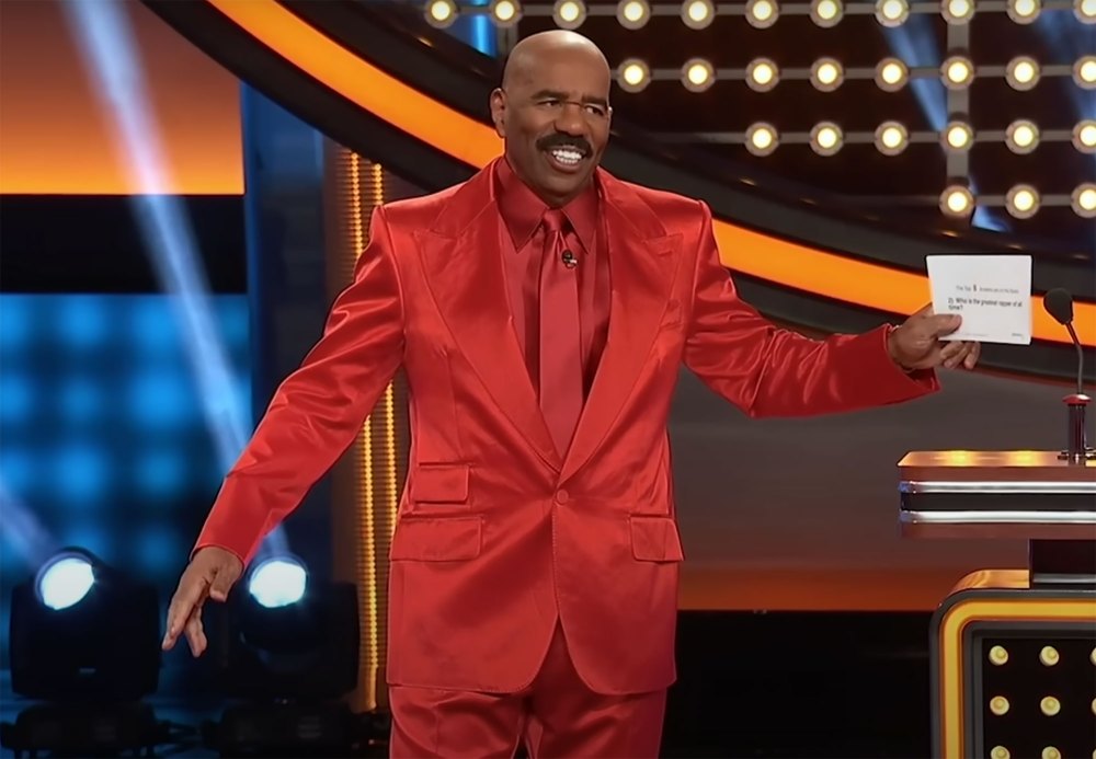 Steve Harvey Loses It Over Greatest Rappers Category on Family Feud