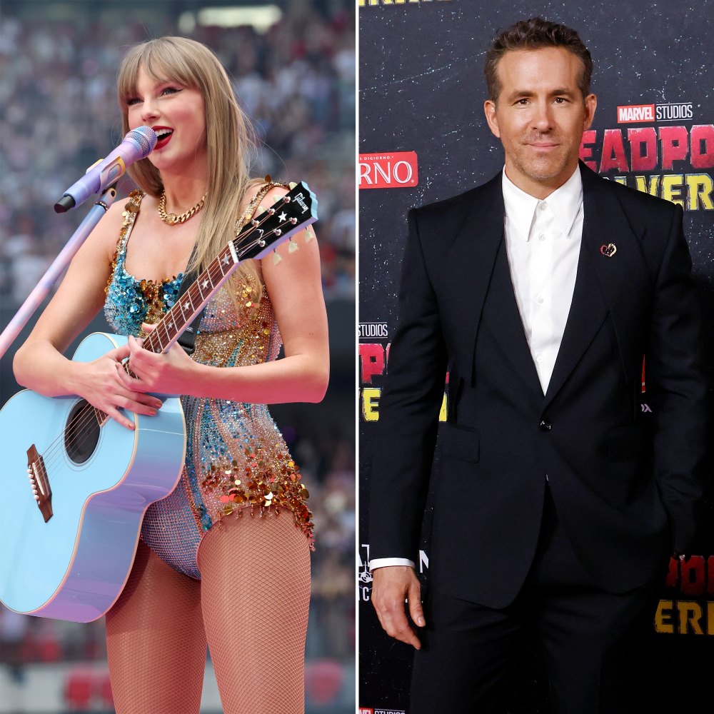 Taylor Swift Praises My Godkids Sperm Donor Ryan Reynolds Deadpool and Wolverine