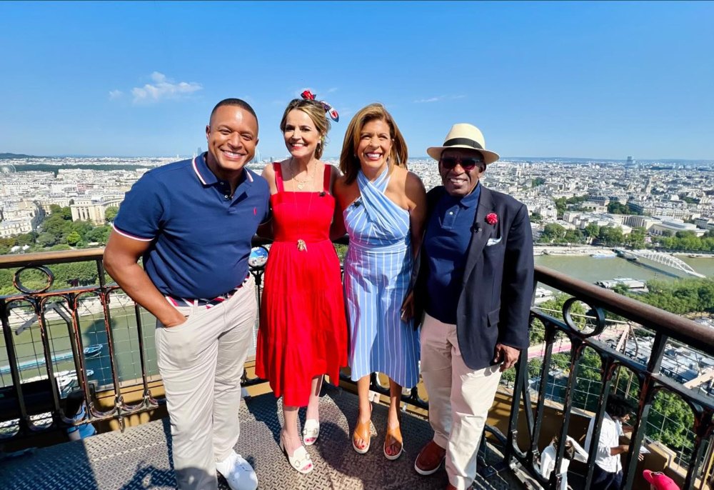 Today Show Hosts 2024 Paris Olympics Photo Album