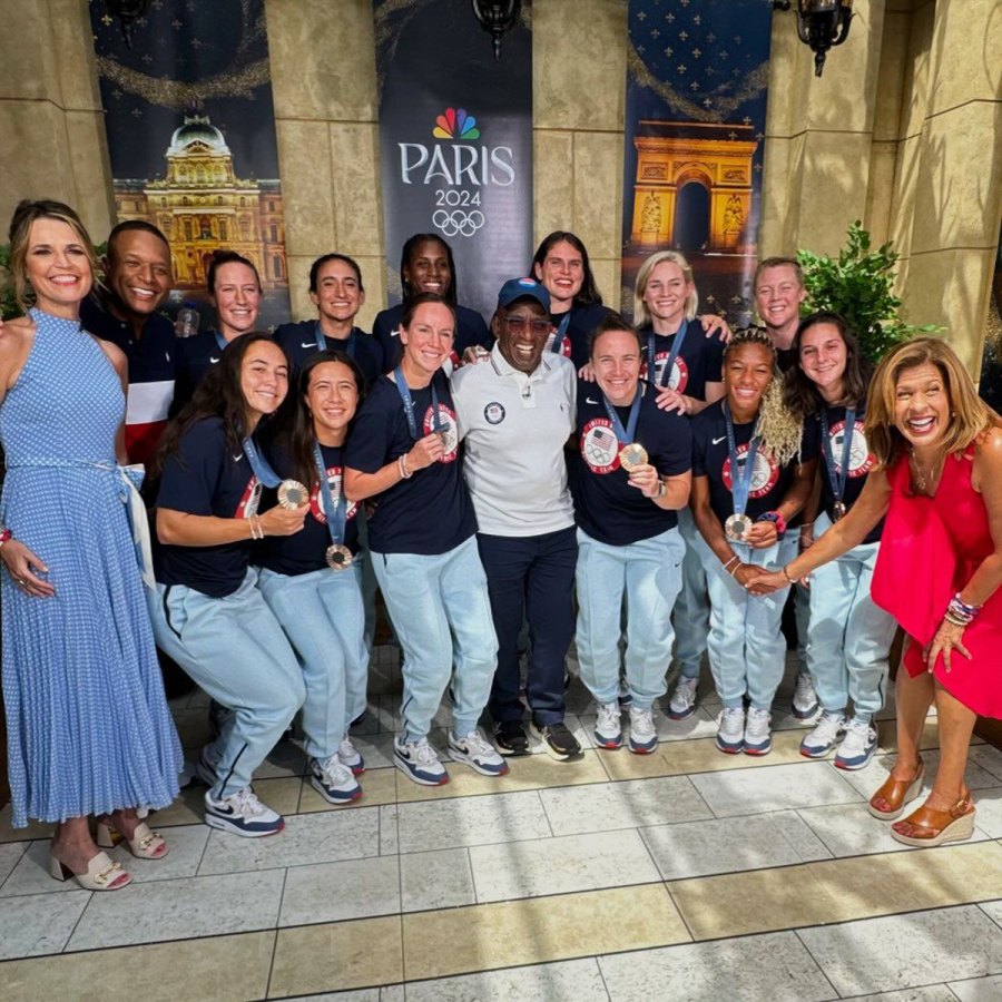 Today Show Hosts 2024 Paris Olympics Photo Album