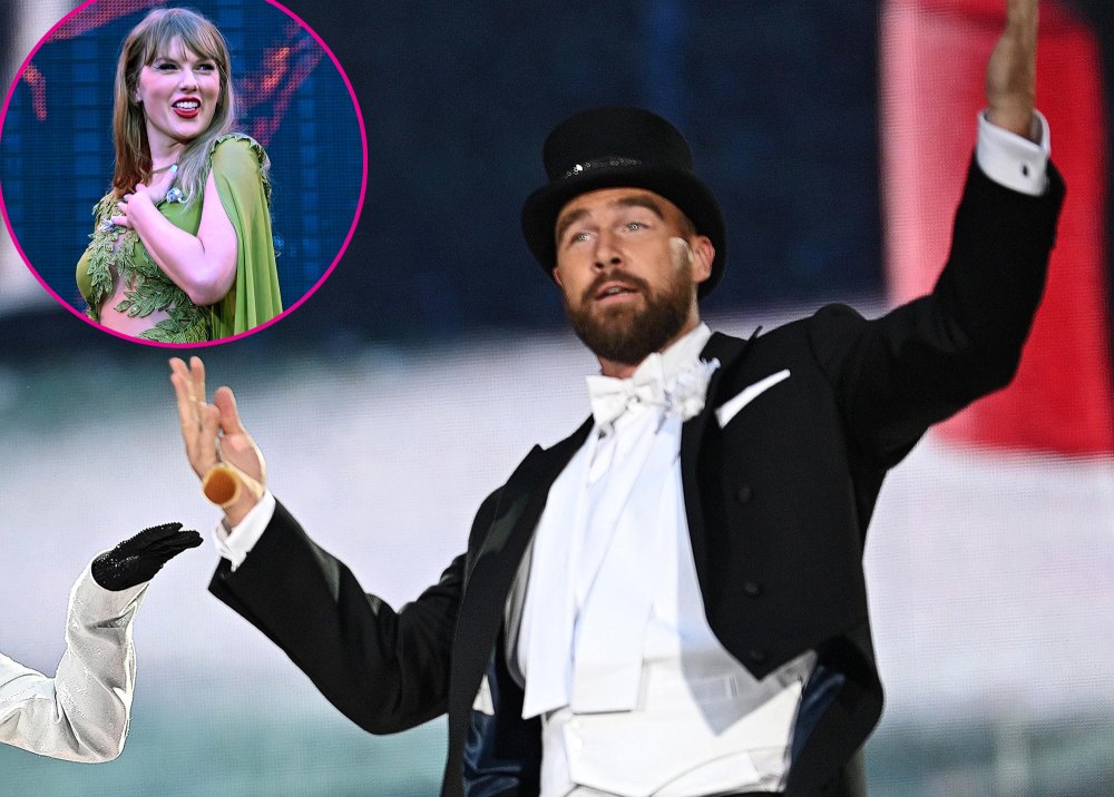 Travis Kelce Wants the Crowd to Go Wild for Taylor Swift at Eras Tour Amsterdam Night 2 359