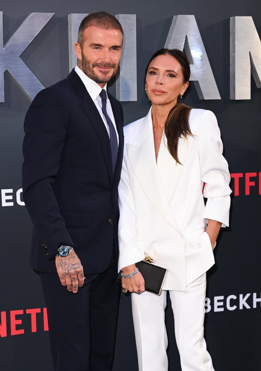 Victoria Beckham Trolls David Beckham for Using a Filter That Makes Her a Redhead 136