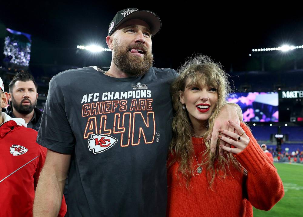 La familia de Adam Sandler está obsesionada con que Travis Kelce salga con Taylor Swift