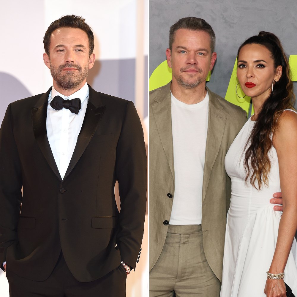 Ben Affleck sale a cenar con Matt Damon y su esposa Luciana