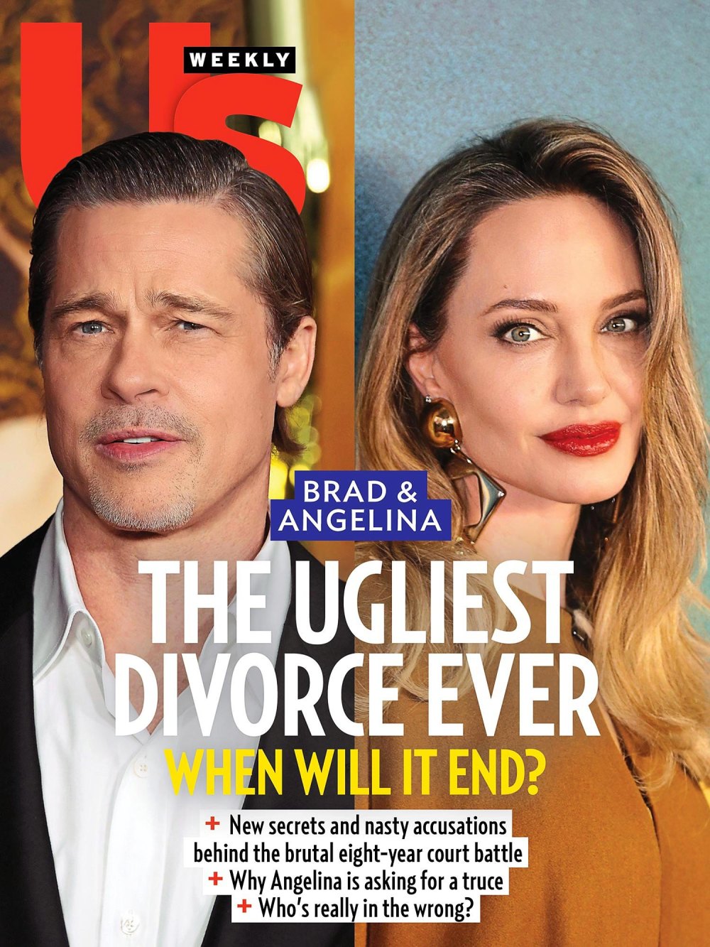 Brad Pitt and Angelina Jolie Cover Us Weekly 999