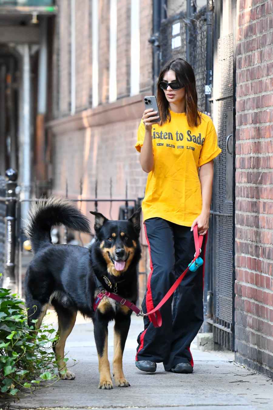 Emily Ratajkowski s Best Style Moments While Walking Her Dog