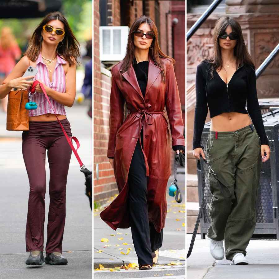 Emily Ratajkowski s Best Style Moments While Walking Her Dog