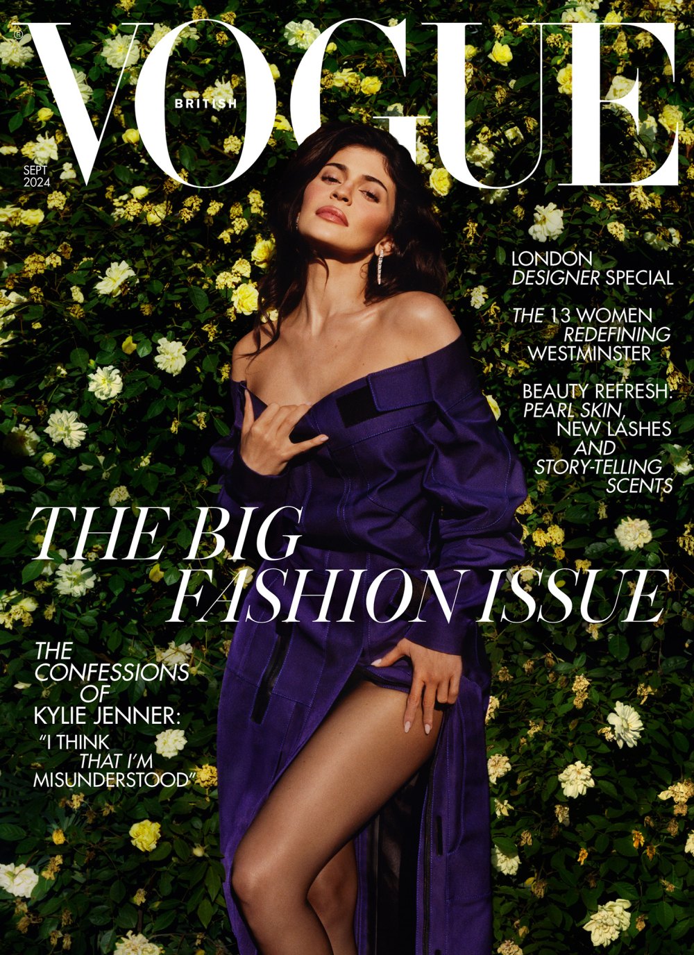 Kylie Jenner es eterna en la portada de Vogue