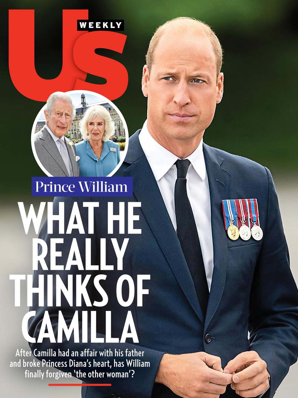 Prince William 2436 Us Weekly Cover No Chip