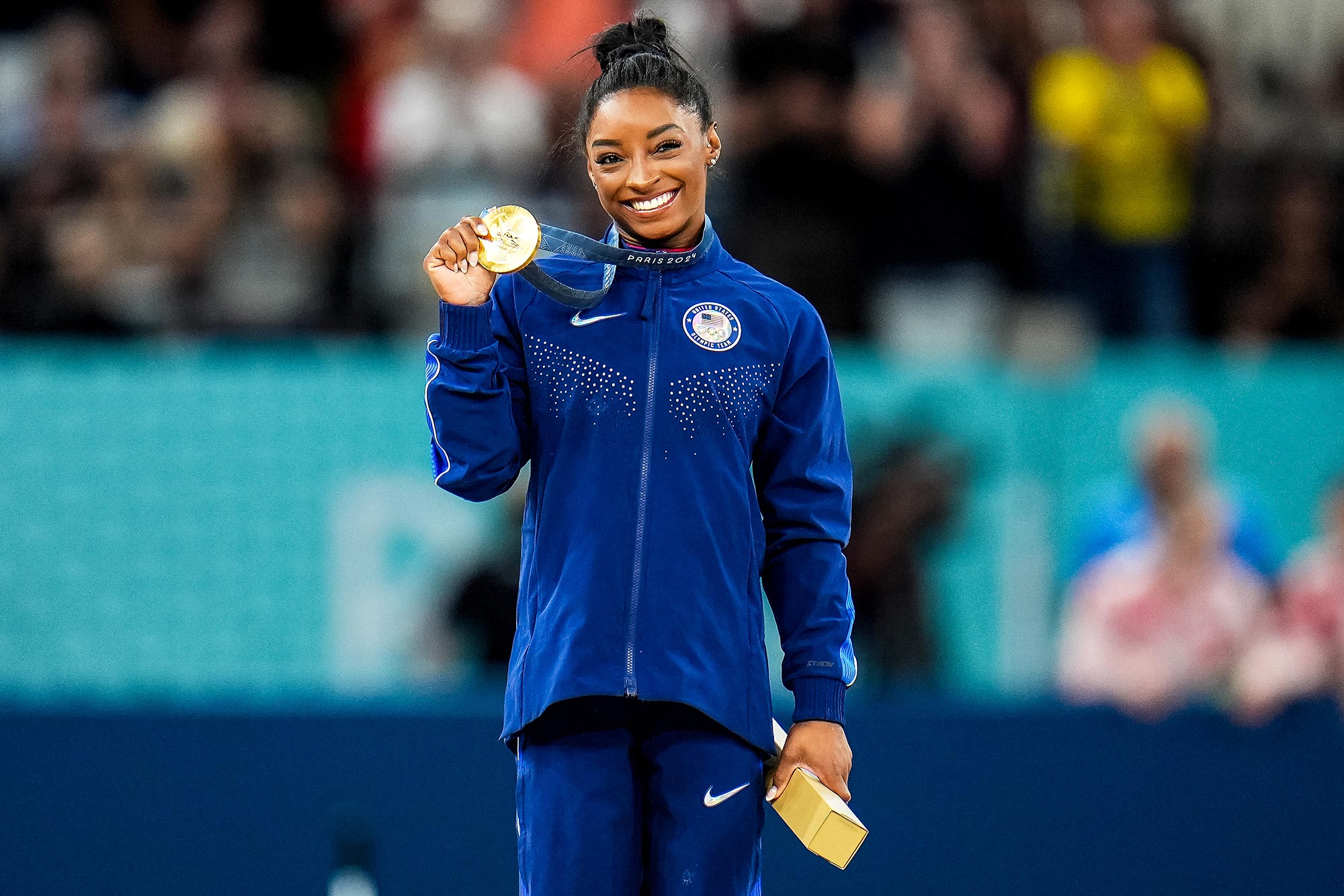 Simone Biles Analyzes 2024 Olympics Vault That Won Gold Medal | Us Weekly