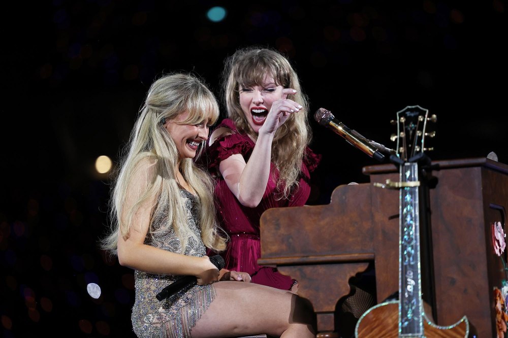 Taylor Swift and Sabrina Carpenters Friendship Timeline From Her No 1 Fan to Eras Tour Opener