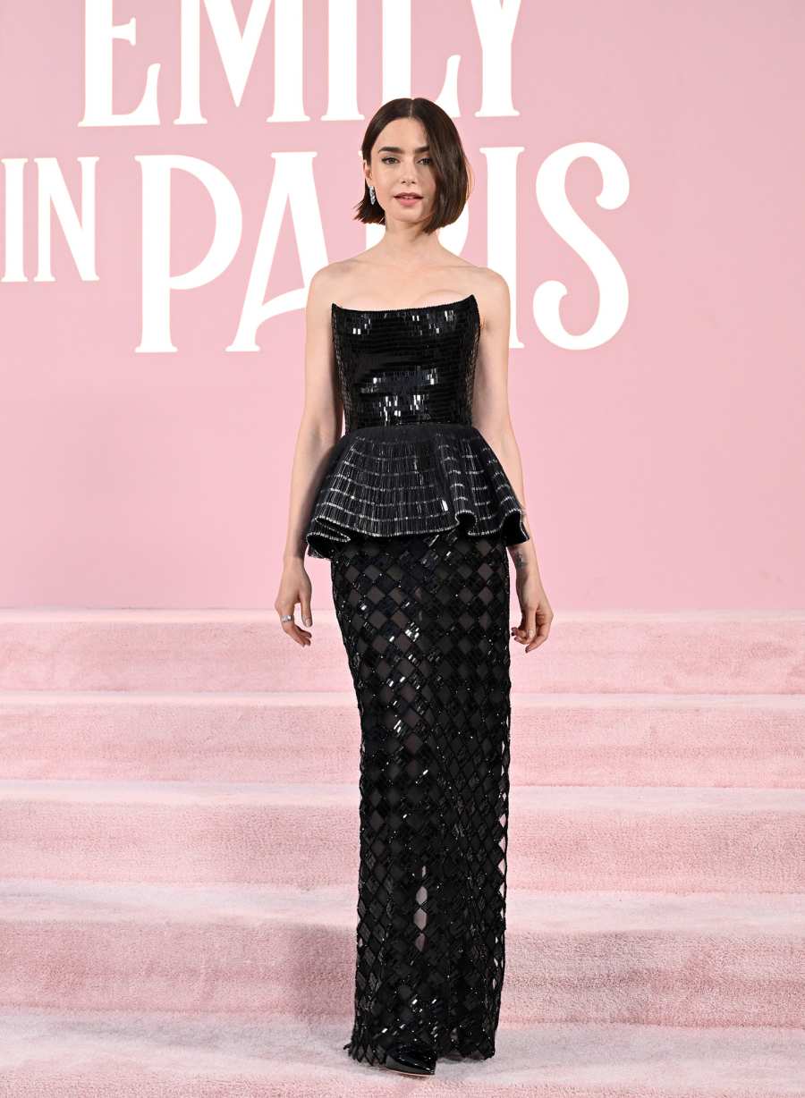 The Best Looks at the Emily in Paris Premiere Red Carpet