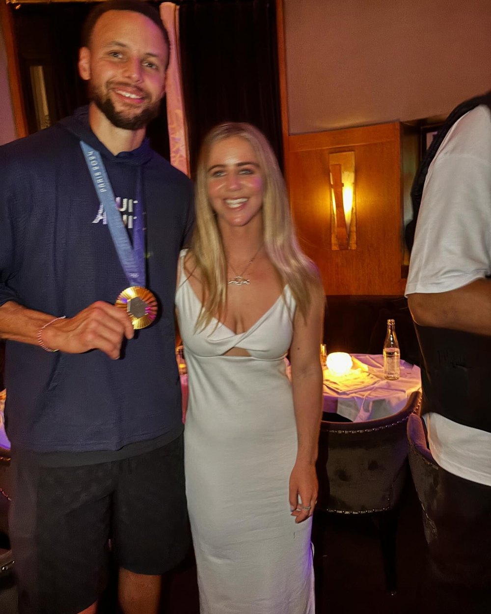 Olympic Surfer Caroline Marks Recalls Celebrating Her Gold Medal Win With Steph Curry in the Club