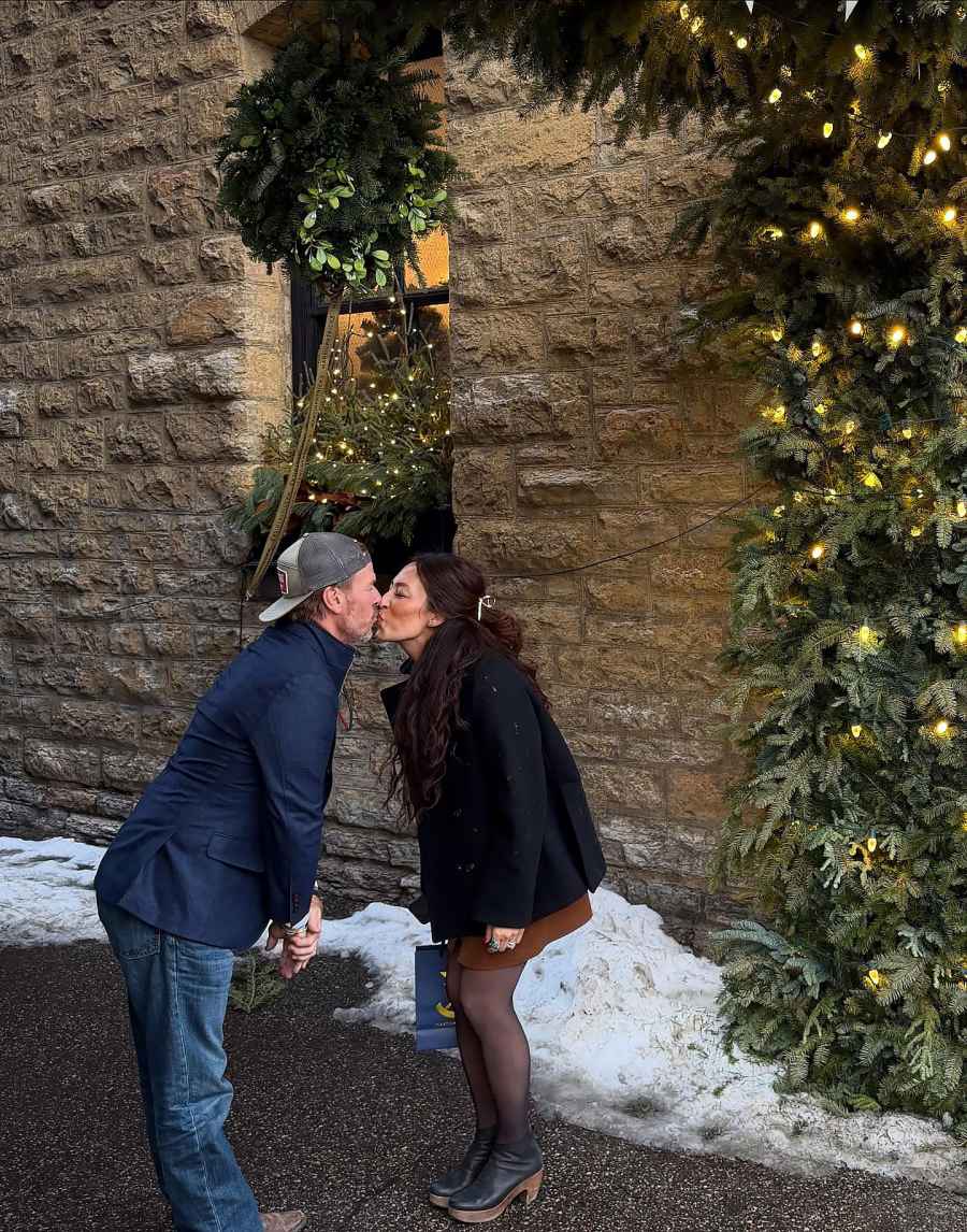 Joanna Gaines They Kiss Under the Mistletoe Just Like Us