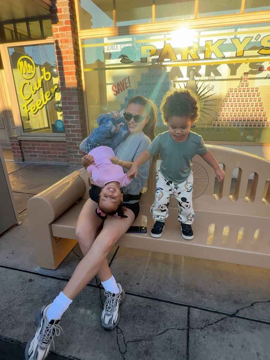 Chrissy Teigen They Cant Stop Sharing Cute Pics of Their Kids on Social Media Just like Us