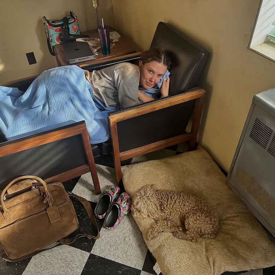 Millie Bobby Brown They Can Nap Anywhere Just Like Us