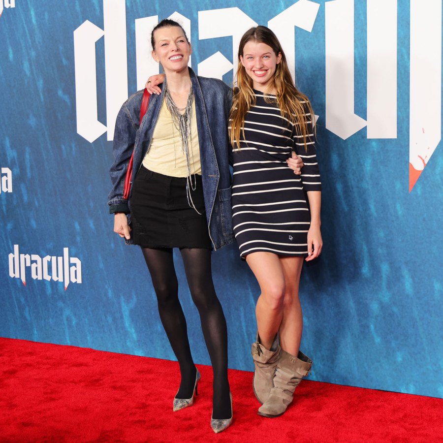 Milla Jovovich and Ever Anderson Dracula Los Angeles Premiere Hot Pics