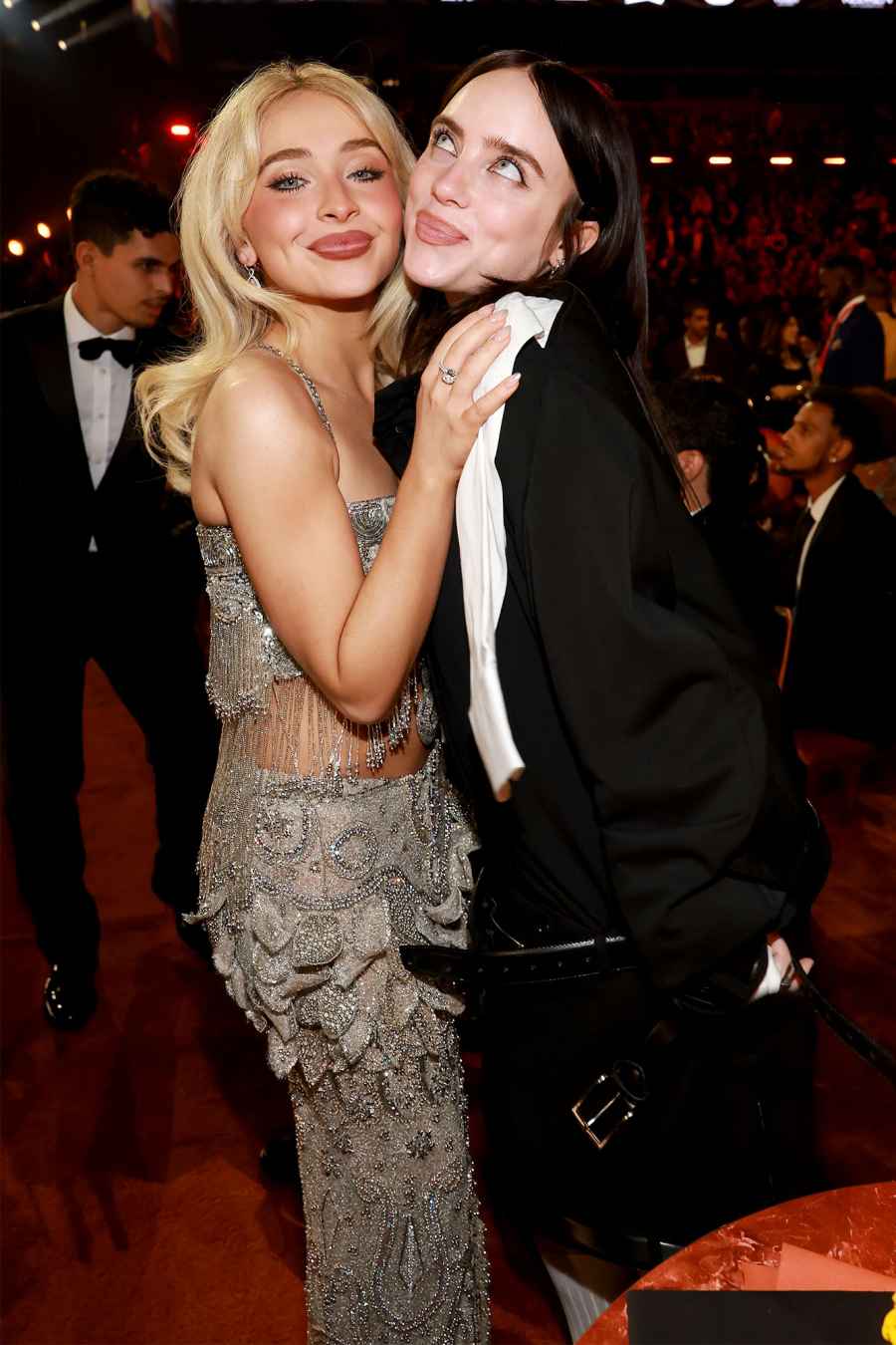 Sabrina Carpenter and Billie Eilish 2026 Grammy Awards Hot Pics