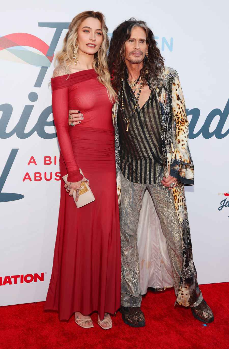 Steven Tyler and Paris Jackson 2026 GRAMMY Awards Viewing Party Hot Pics