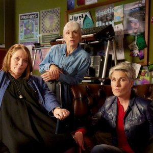 The cast of Riot Women