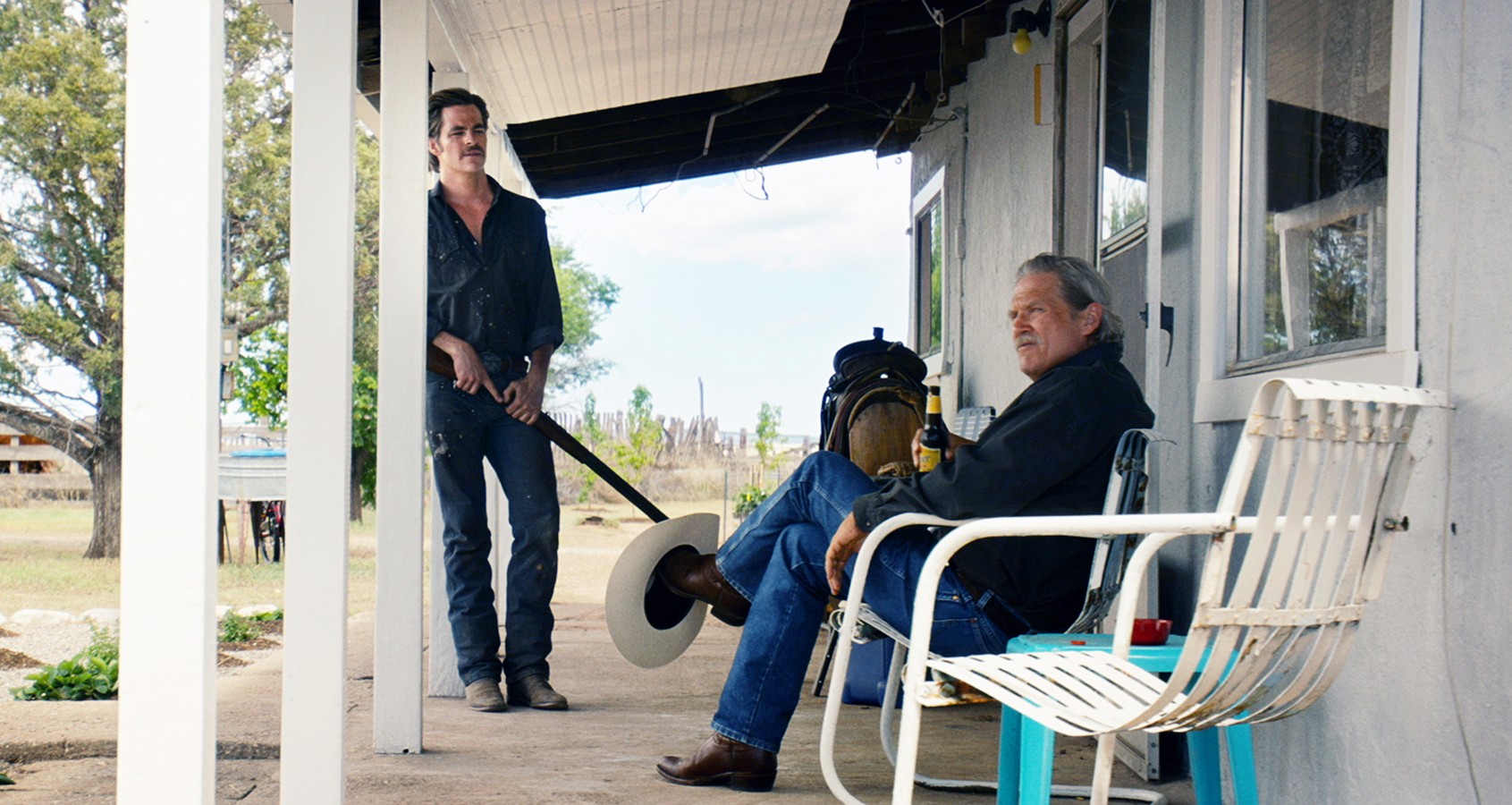 Chris Pine and Jeff Bridges in Hell or High Water