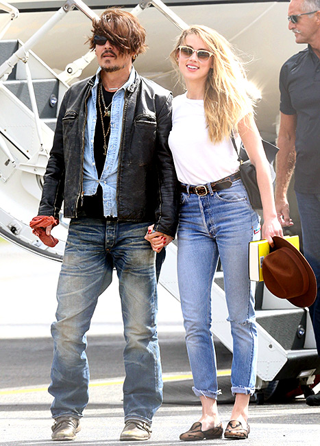 Johnny Depp and Amber Heard