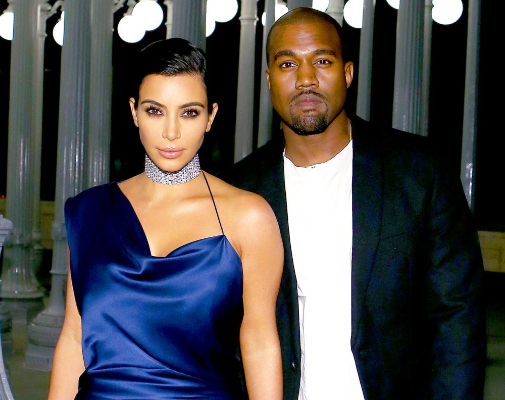 Kim Kardashian and Kanye West