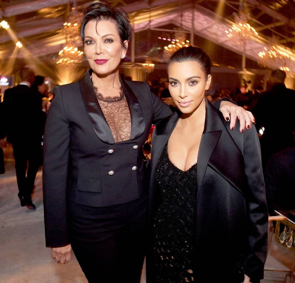 Kris Jenner and Kim Kardashian