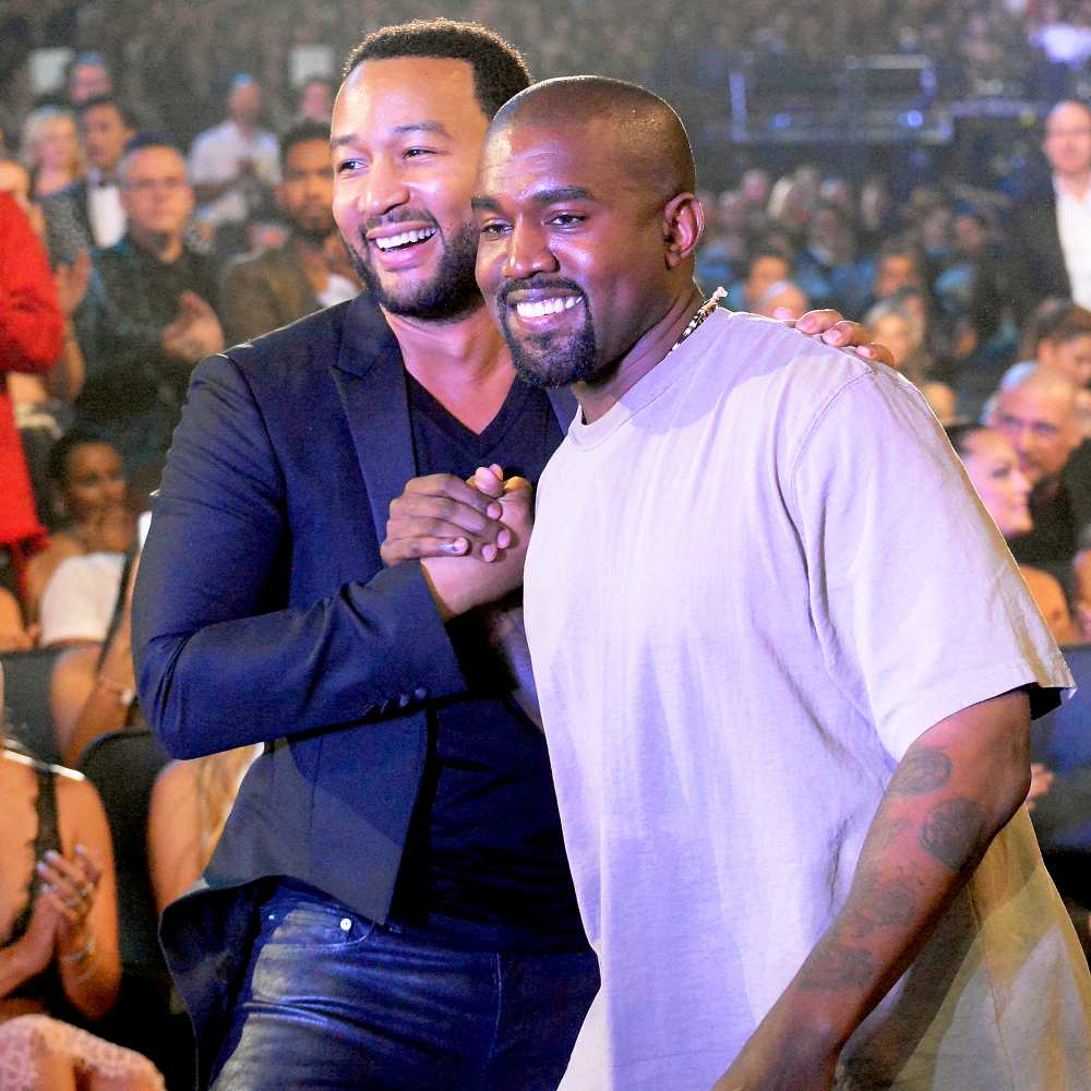 John Legend and Kanye West