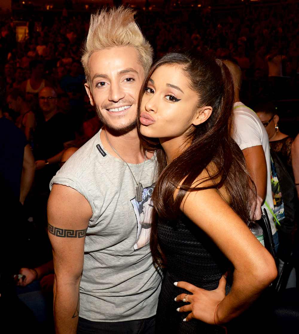 Frankie Grande and Ariana Grande