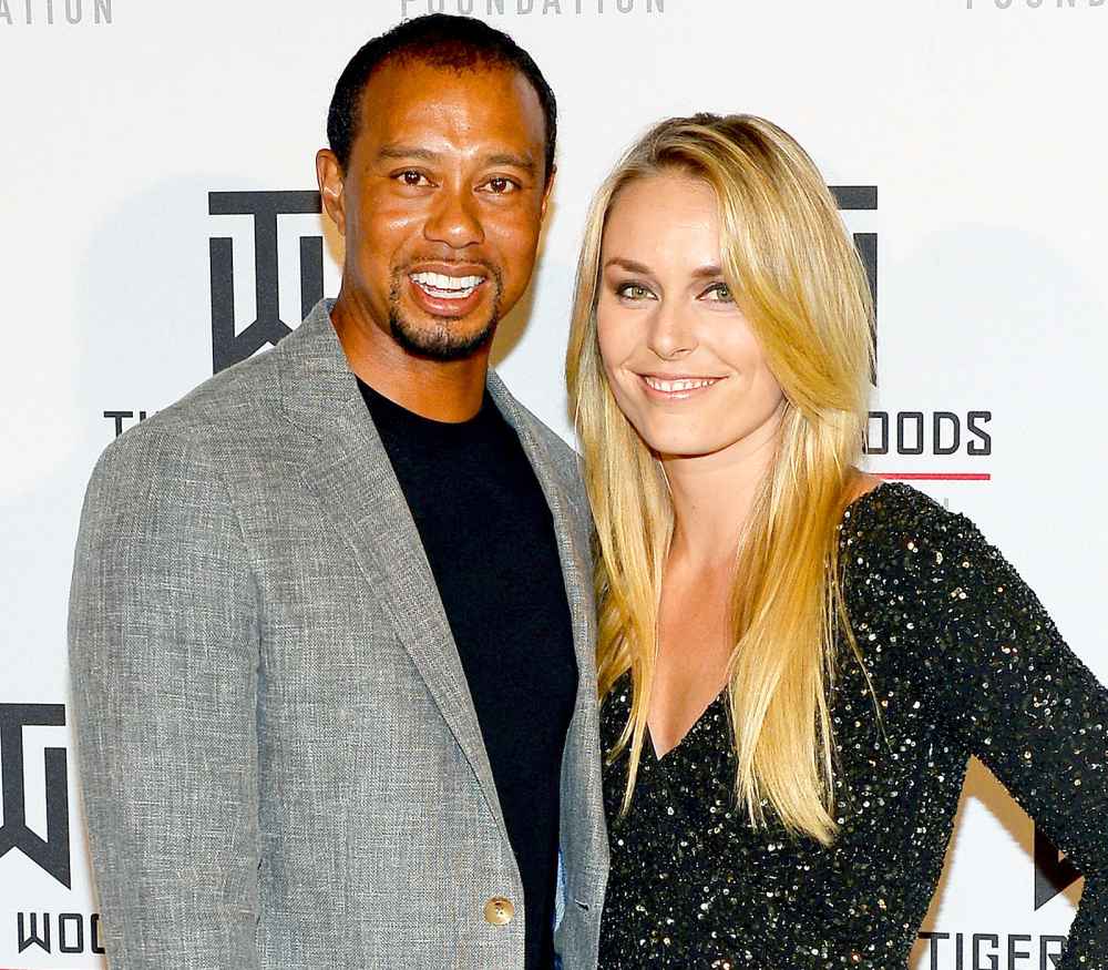 Tiger Woods and Lindsey Vonn