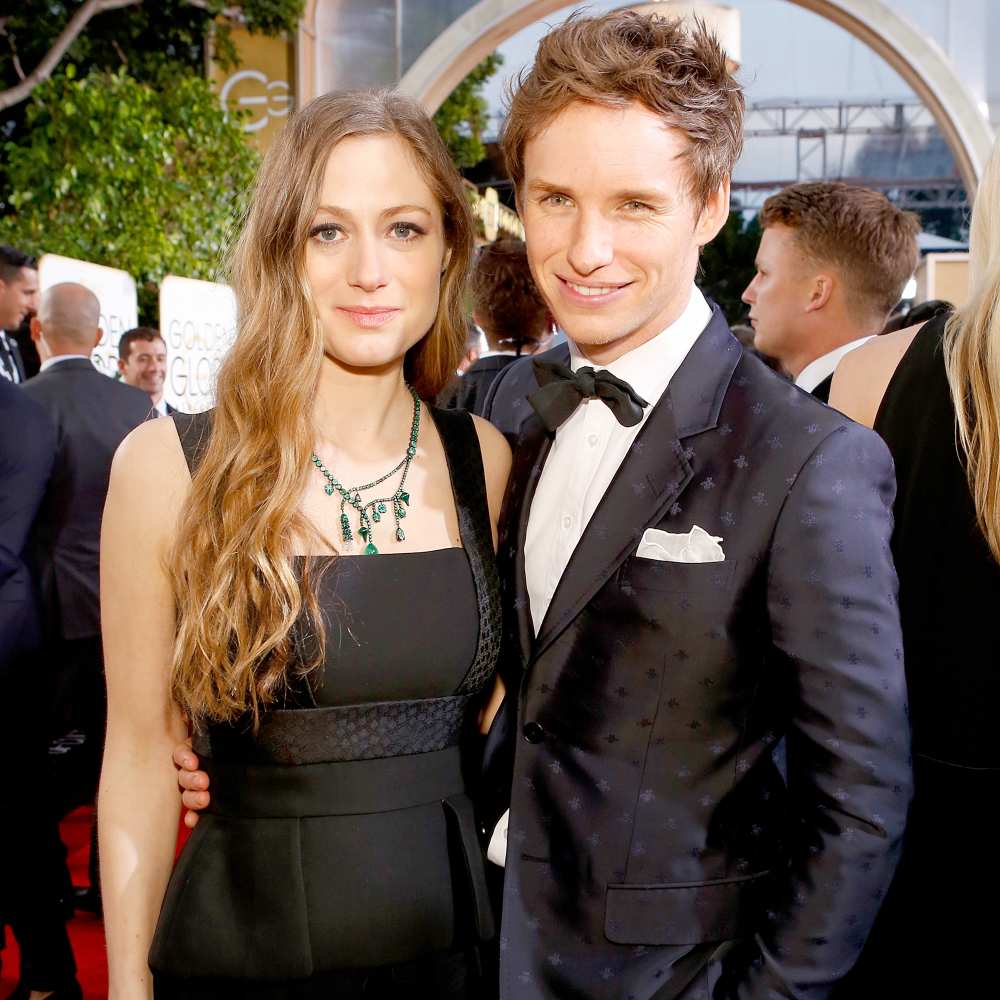 Hannah Bagshawe and Eddie Redmayne