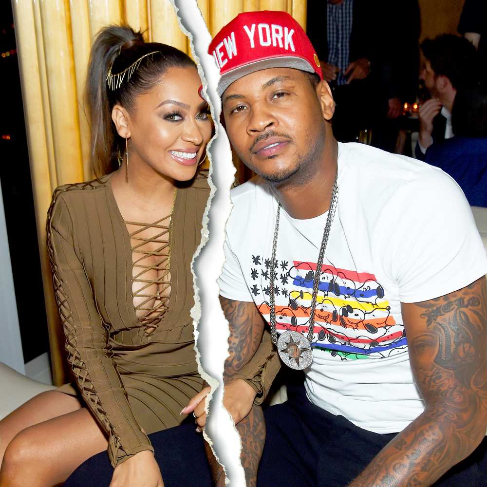 La La Anthony and Carmelo Anthony