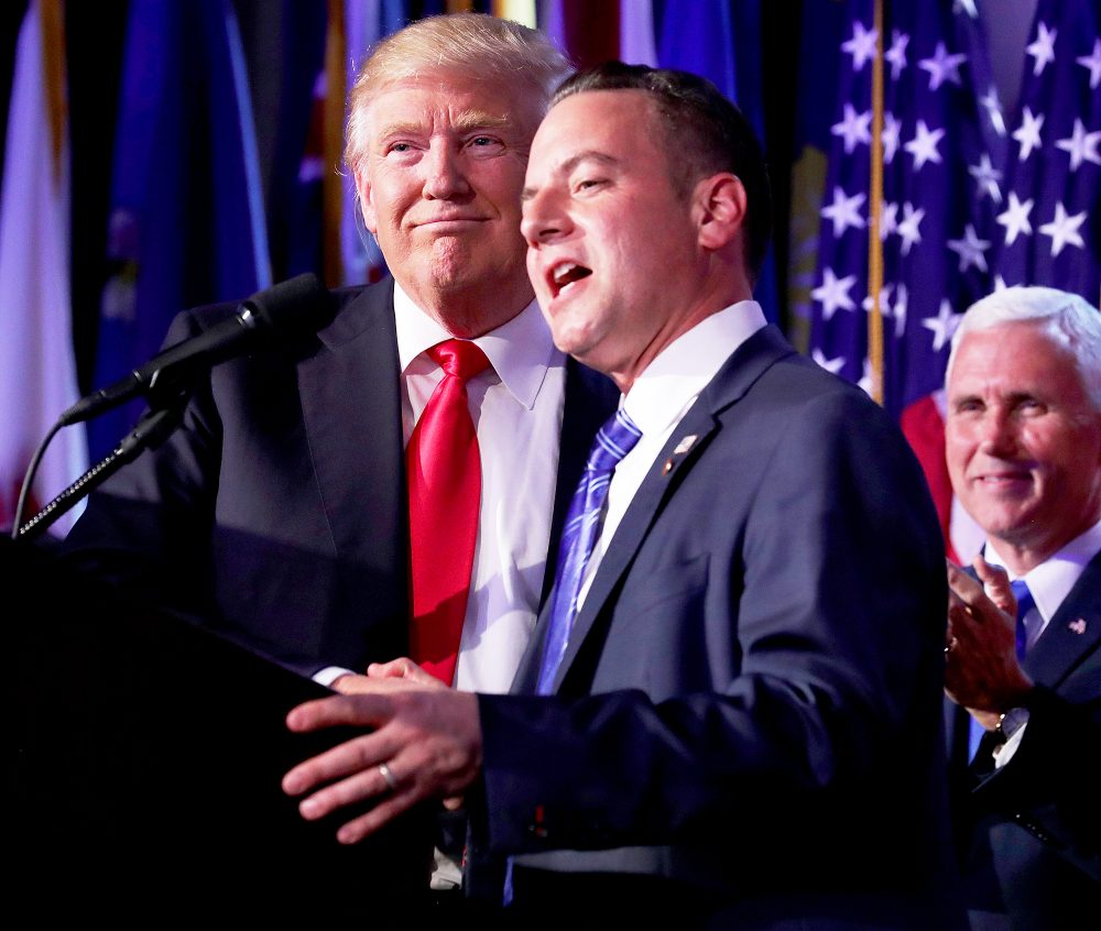 Donald Trump and Reince Priebus