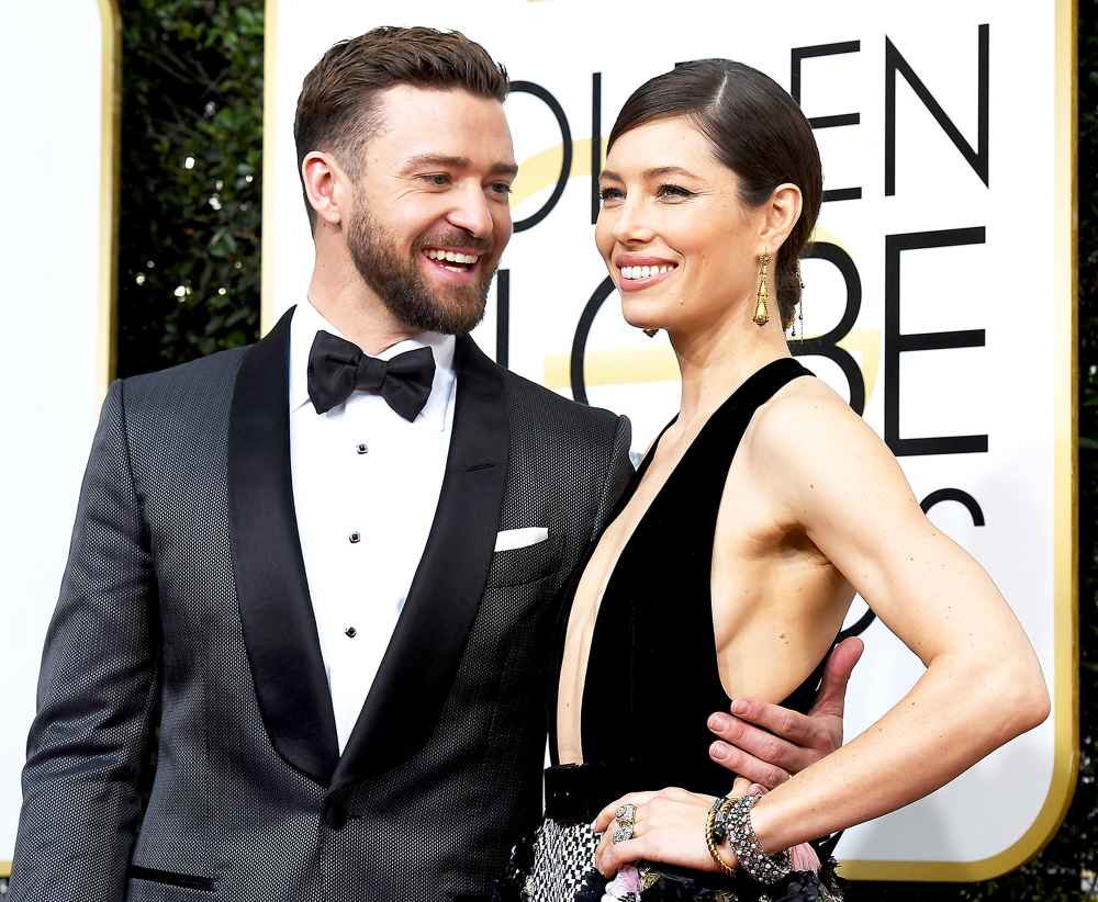 Justin Timberlake and Jessica Biel