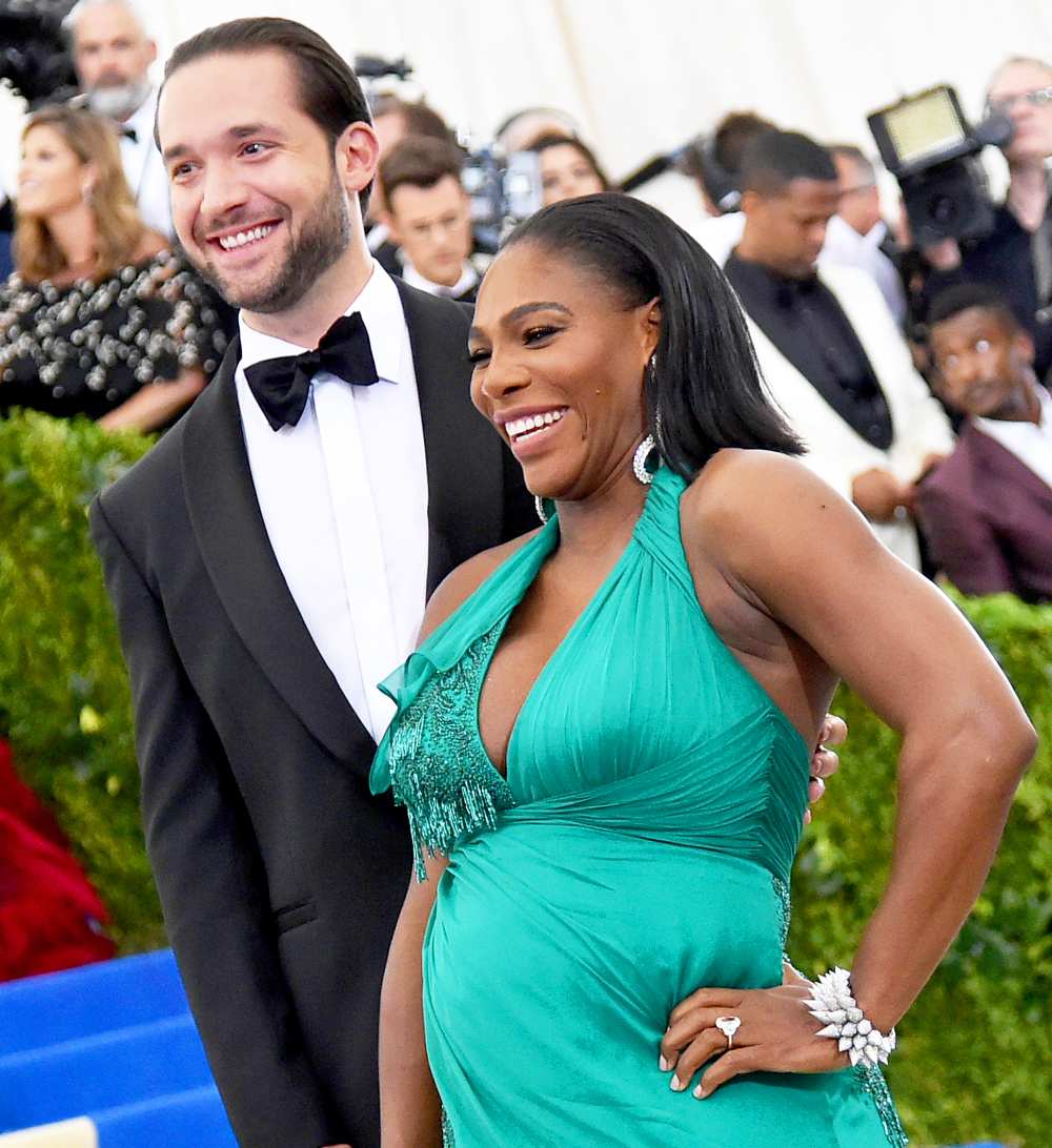 Alexis Ohanian and Serena Williams