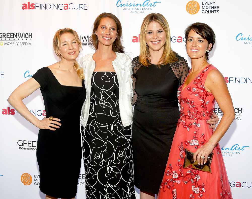 Renee Zellweger, Christy Turlington, Jenna Bush and Wendy Reyes