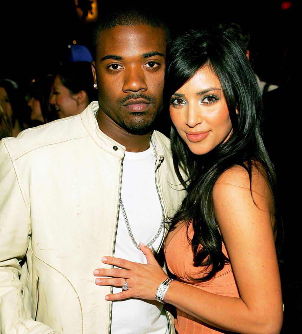 Ray J and Kim Kardashian