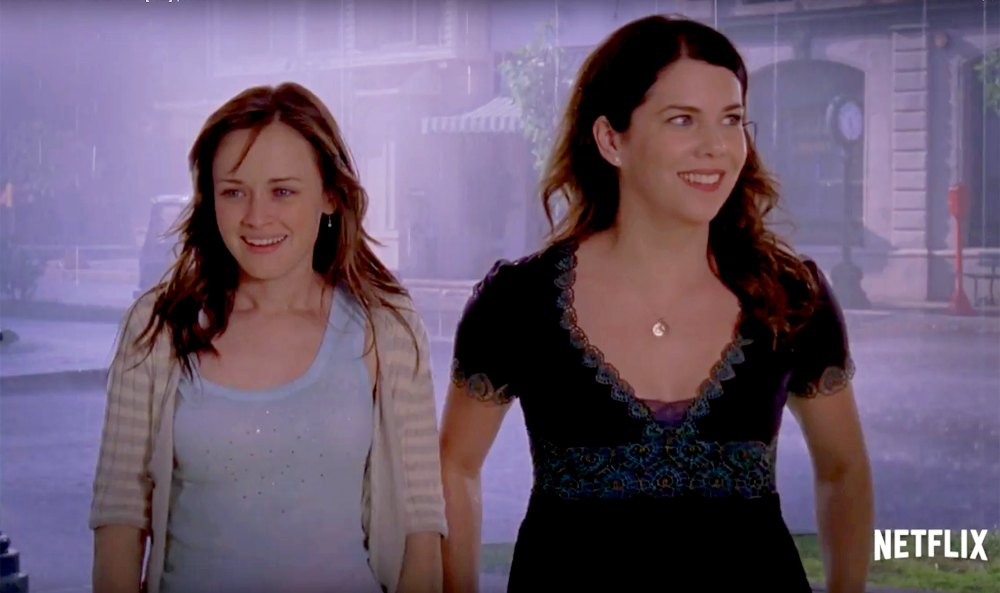 Alexis Bledel and Lauren Graham