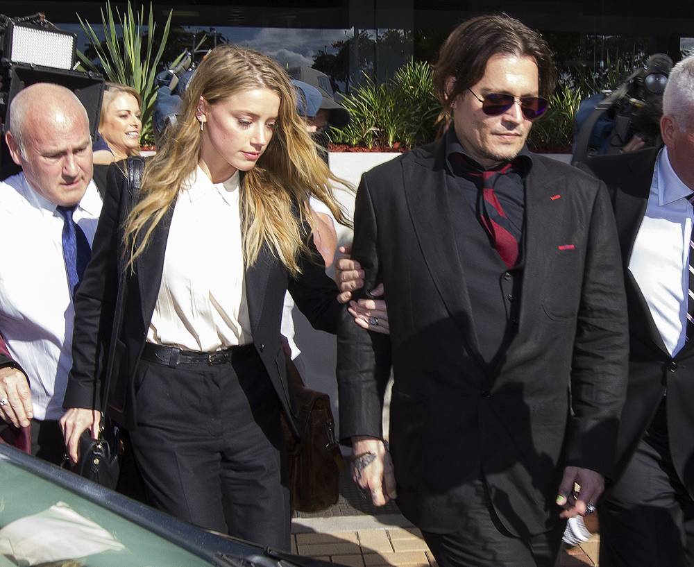 Amber Heard and Johnny Depp