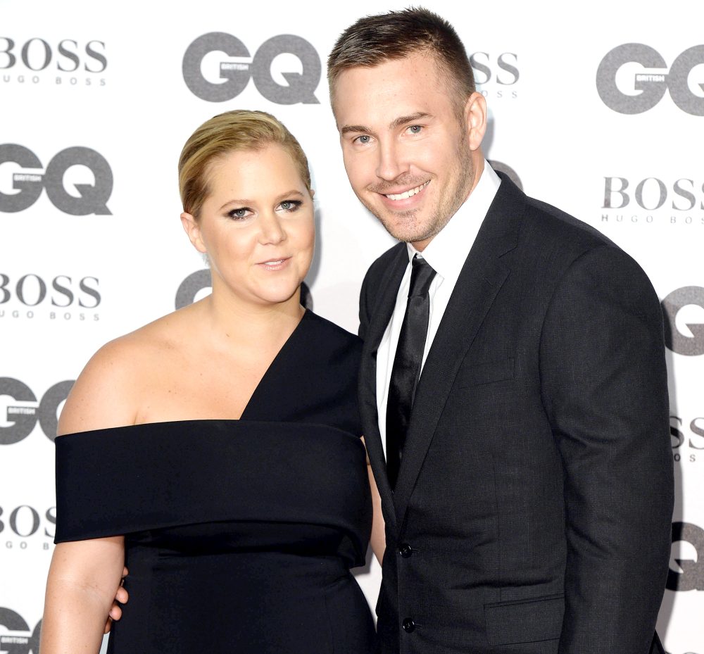 Amy Schumer and Ben Hanisch