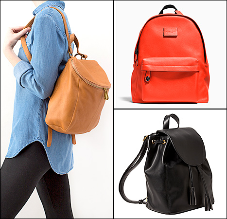 Katie Holmes - backpack get the look