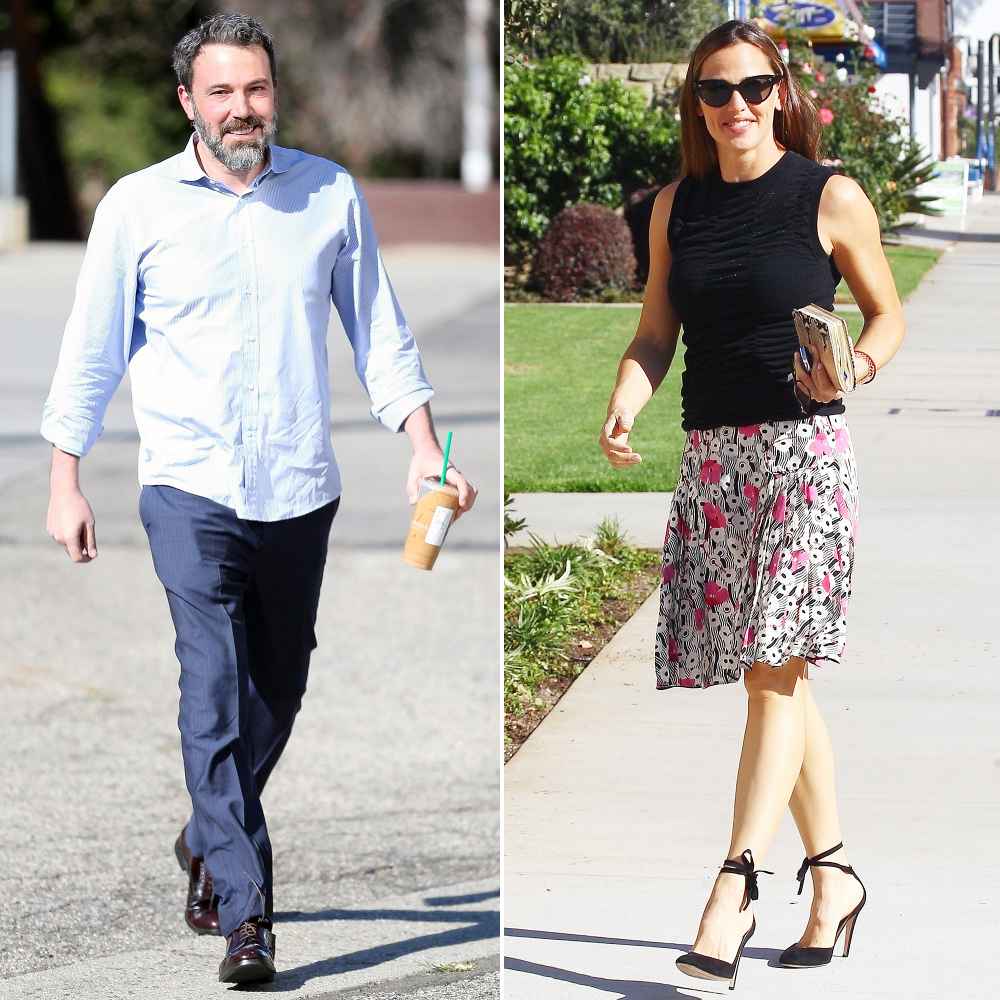 Ben Affleck Jennifer Garner church