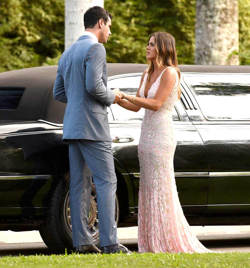 JoJo and Ben Higgins on The Bachelor.