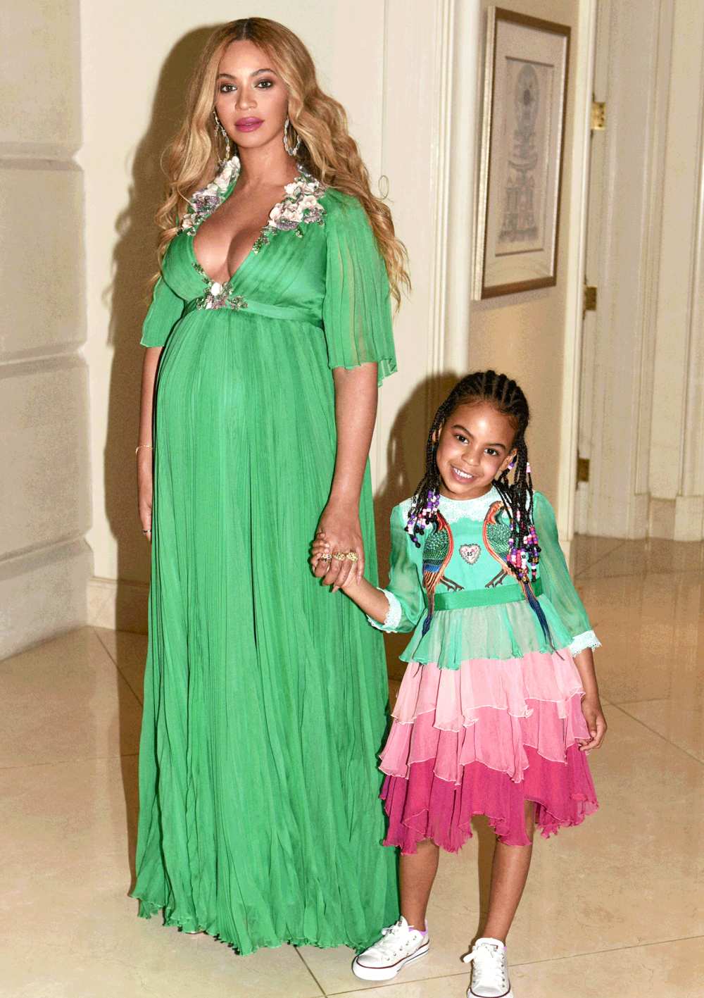 Beyonce and Blue Ivy