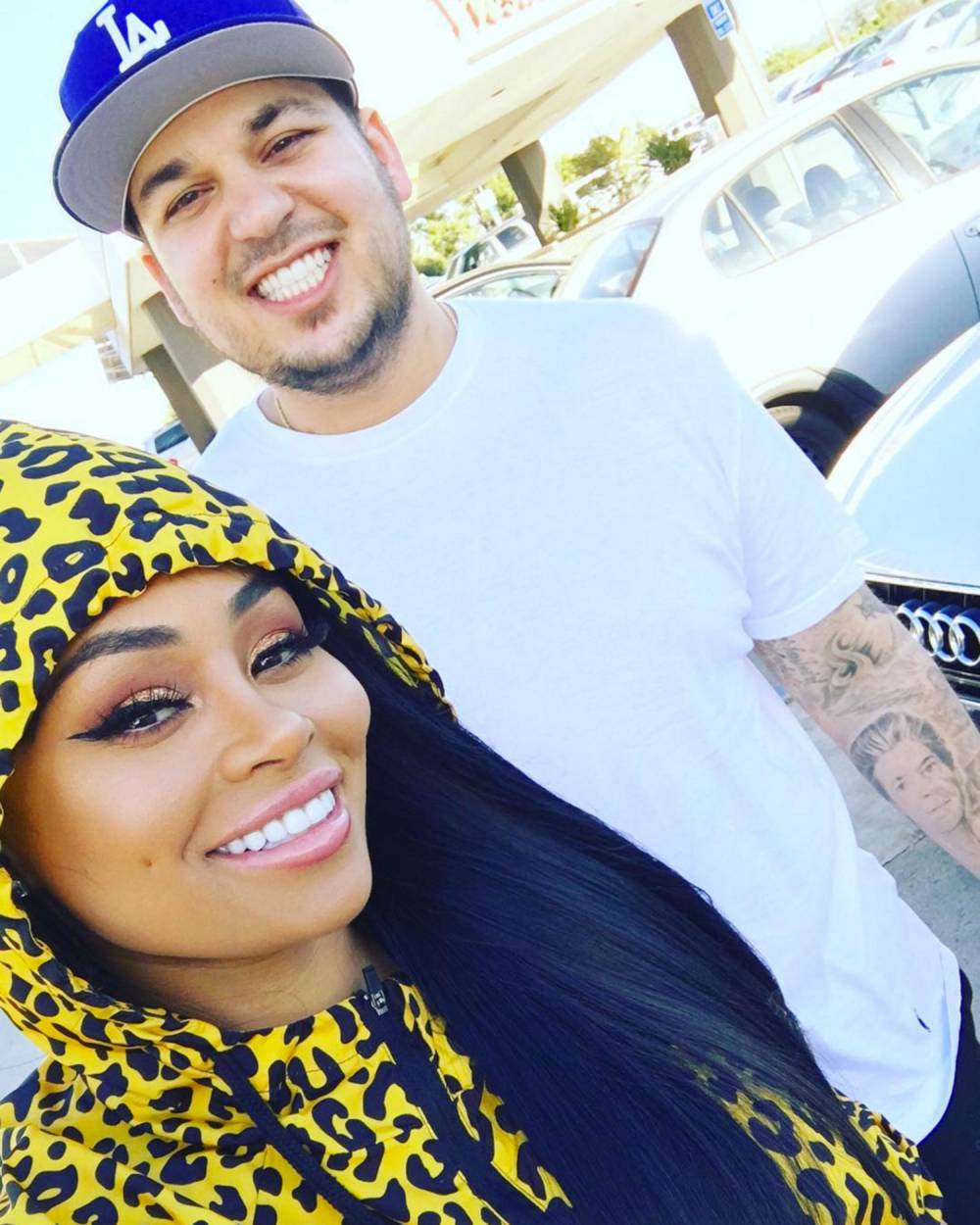 Rob Kardashian and Blac Chyna