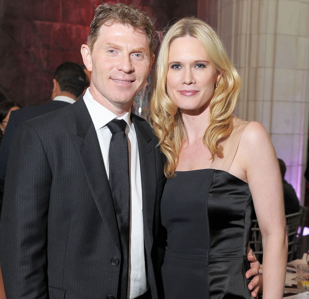 Bobby Flay and Stephanie March