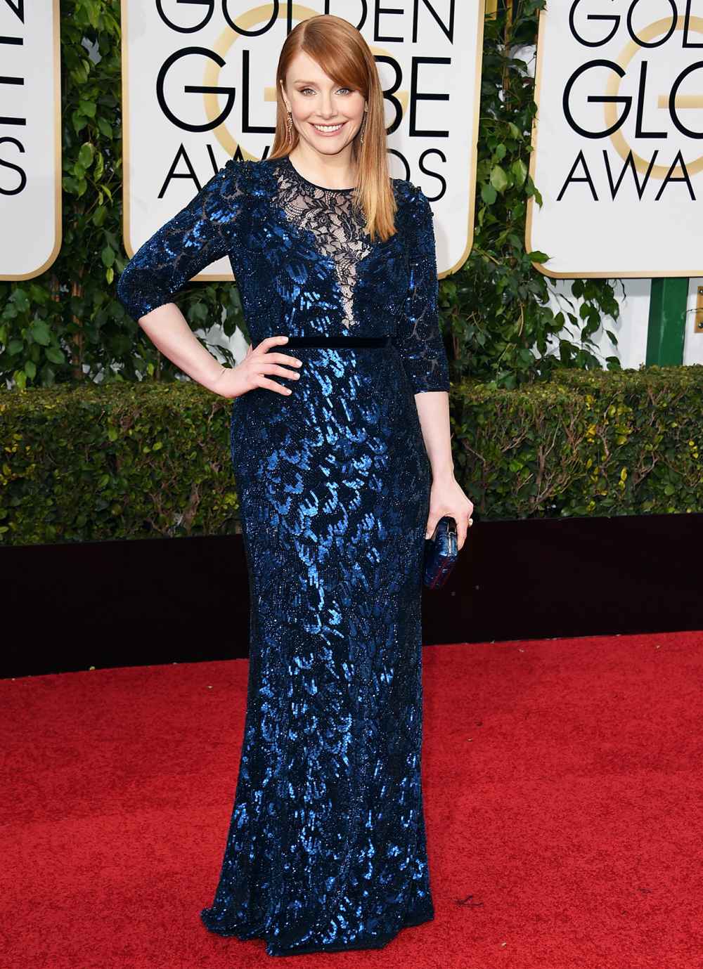 Bryce Dallas Howard at the Golden Globes 2016